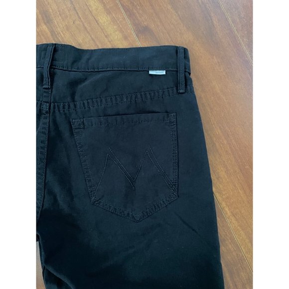 New MOTHER THE DROPOUT Women SAMPLE Casual Slim Crop Soft Jeans Pants NWT 16/32 - Picture 7 of 13